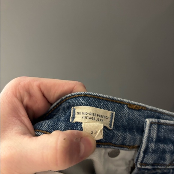 Madewell The Mid Rise Perfect Vintage Jean Women’s Size 23 - Picture 5 of 5